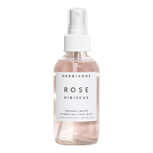 Herbivore Botanicals Rose Hibiscus Hydrating Face Mist on white background