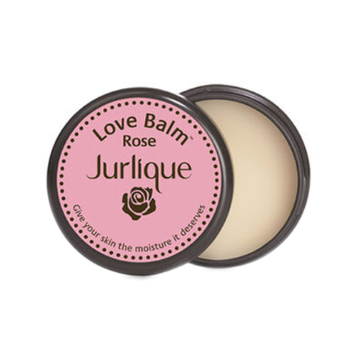 Jurlique Rose Love Balm on white background