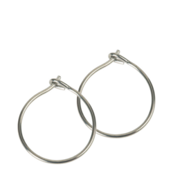 Safety Ear Ring - Medical Titanium (14mm)