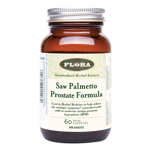 Flora Saw Palmetto Prostate Formula, 60 capsules