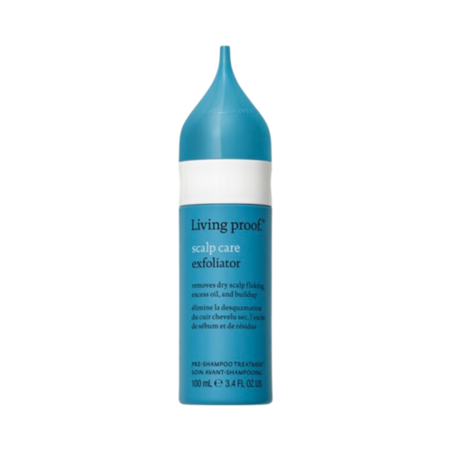 Living Proof Scalp Care Exfoliator on white background