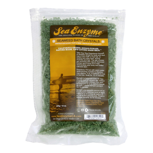 Sea Enzyme Seaweed Bath Crystals, 345g/12 oz