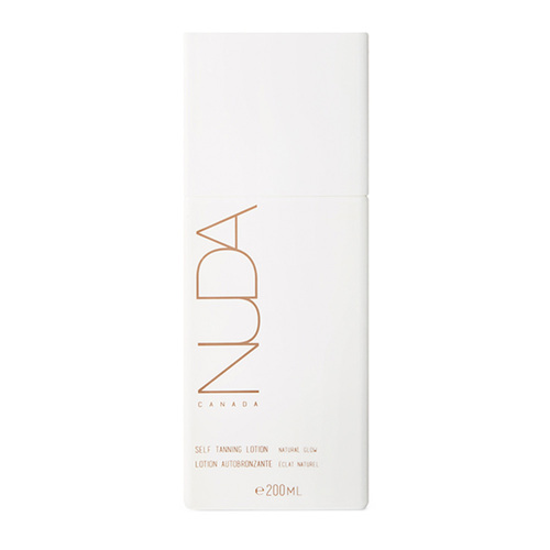 NUDA Self Tanning Lotion on white background