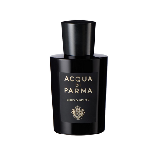 Acqua Di Parma Signature Oud and Spice EDP on white background