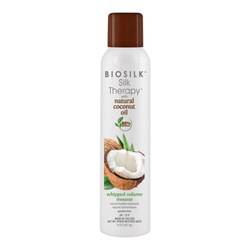 Silk Therapy with Natural Coconut Oil Whipped Volume Mousse