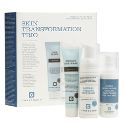 Skin Transformation Trio w/ Dry Skin Face Cream
