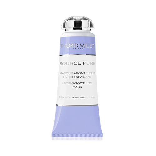 Ingrid Millet  Source Pure Aromafleur - Hydro-Soothing Mask on white background