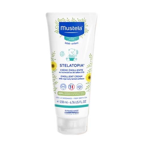 Mustela Stelatopia Emollient Cream, 200ml/6.7 fl oz
