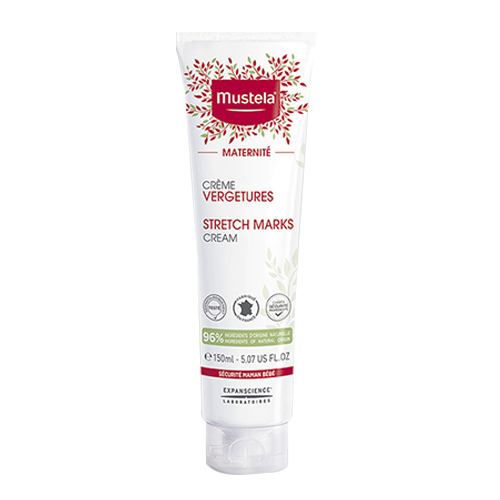 Mustela Stretch Marks Prevention Cream - Fragranced on white background