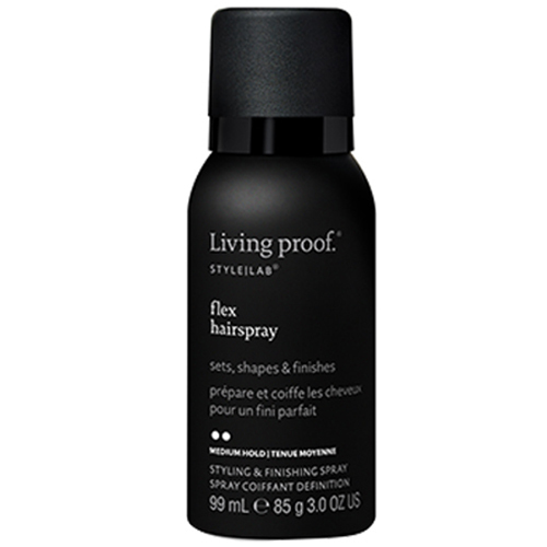 Living Proof Style Lab Flex Hairspray on white background