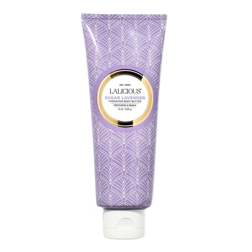 LaLicious Body Butter - Sugar Lavender on white background