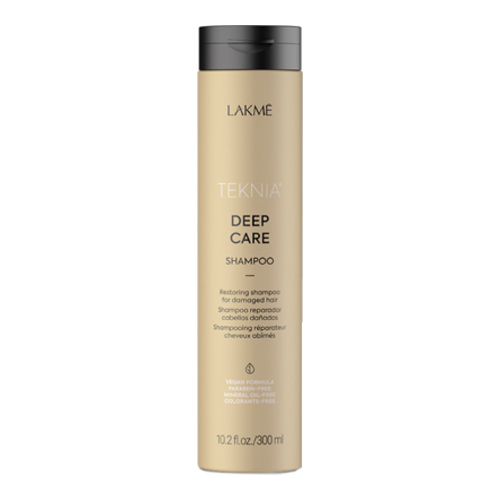 LAKME  Teknia Deep Care Shampoo on white background