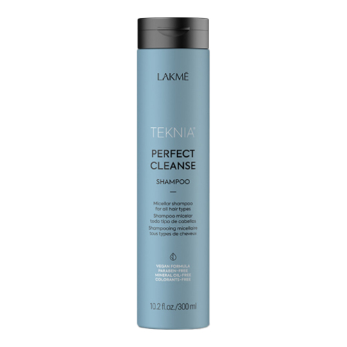 LAKME  Teknia Perfect Cleanse Shampoo on white background