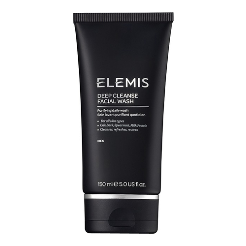 Elemis Time for Men Deep Cleanse Facial Wash on white background
