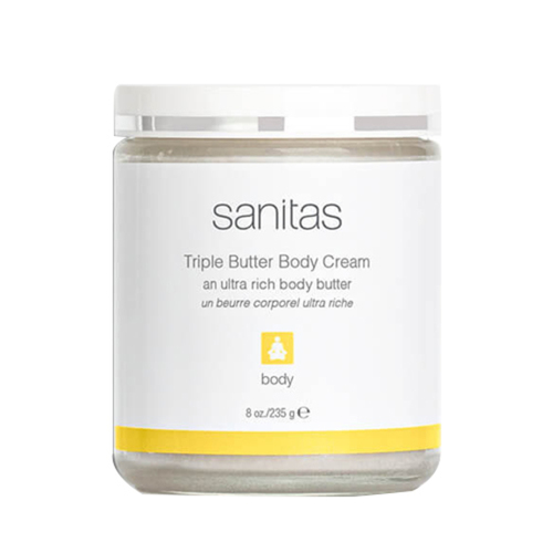 Sanitas Triple Butter Body Cream, 235g/8 oz