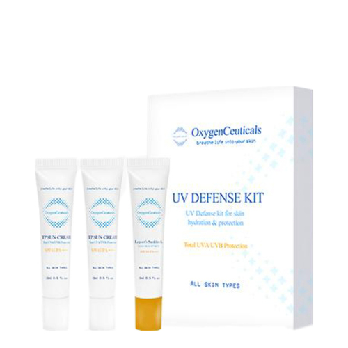 OxygenCeuticals UV Defense Kit on white background