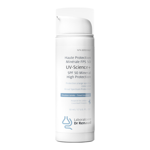 Dr Renaud UV-Science+ SPF 50 Mineral High Protection, 50ml/1.69 fl oz