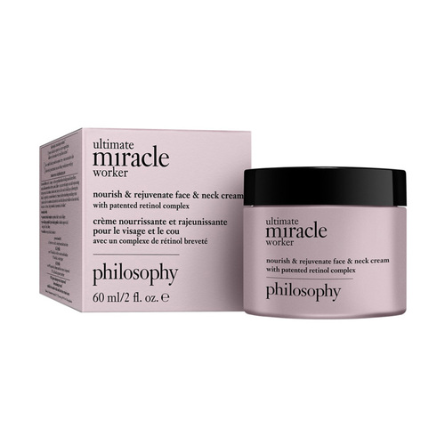 Philosophy Ultimate Miracle Worker Nourish and Rejuvenate Face and Neck Cream on white background