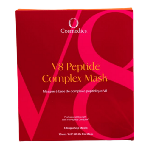 O Cosmedics V8 Peptide Complex Mask, 5 sheets