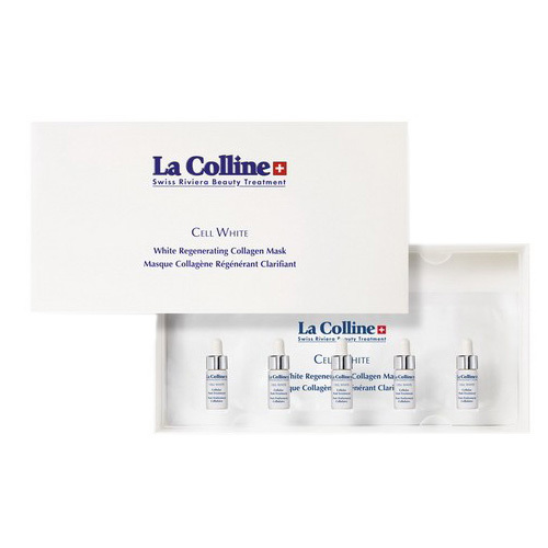 La Colline White Regenerating Collagen Mask on white background