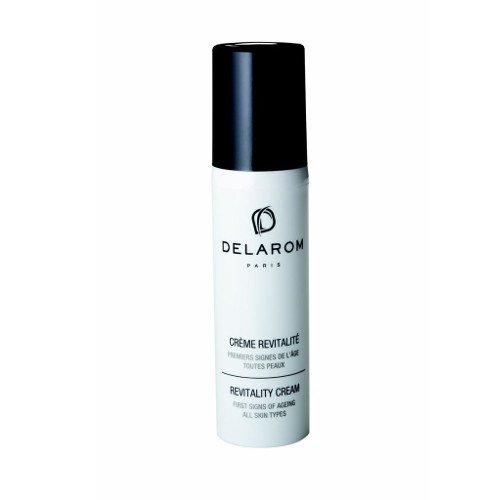 Delarom Revitality Cream on white background