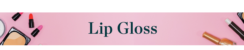 Lip Gloss Banner