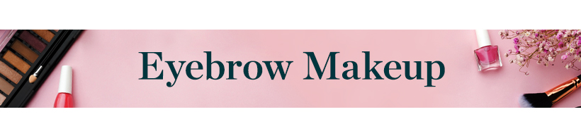 Eyebrow Makeup Banner