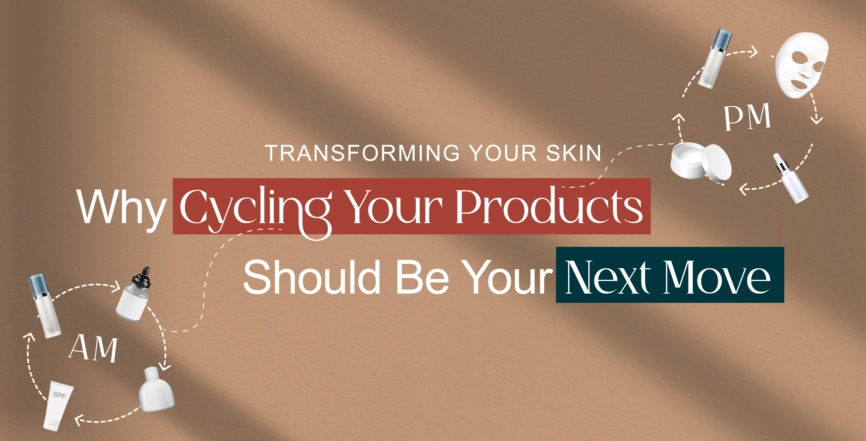 Transforming Your Skin: Why Cycling Your Products Should be Your Next Move Banner