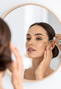 Brightens & Refines right banner