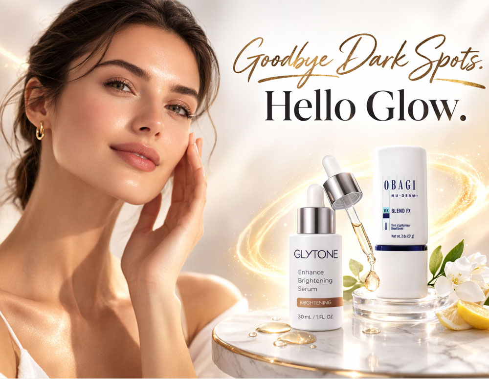 Goodbye Dark Spots. Hello Glow.