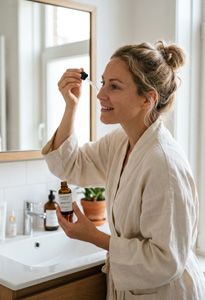 Face Serums & Treatments right banner