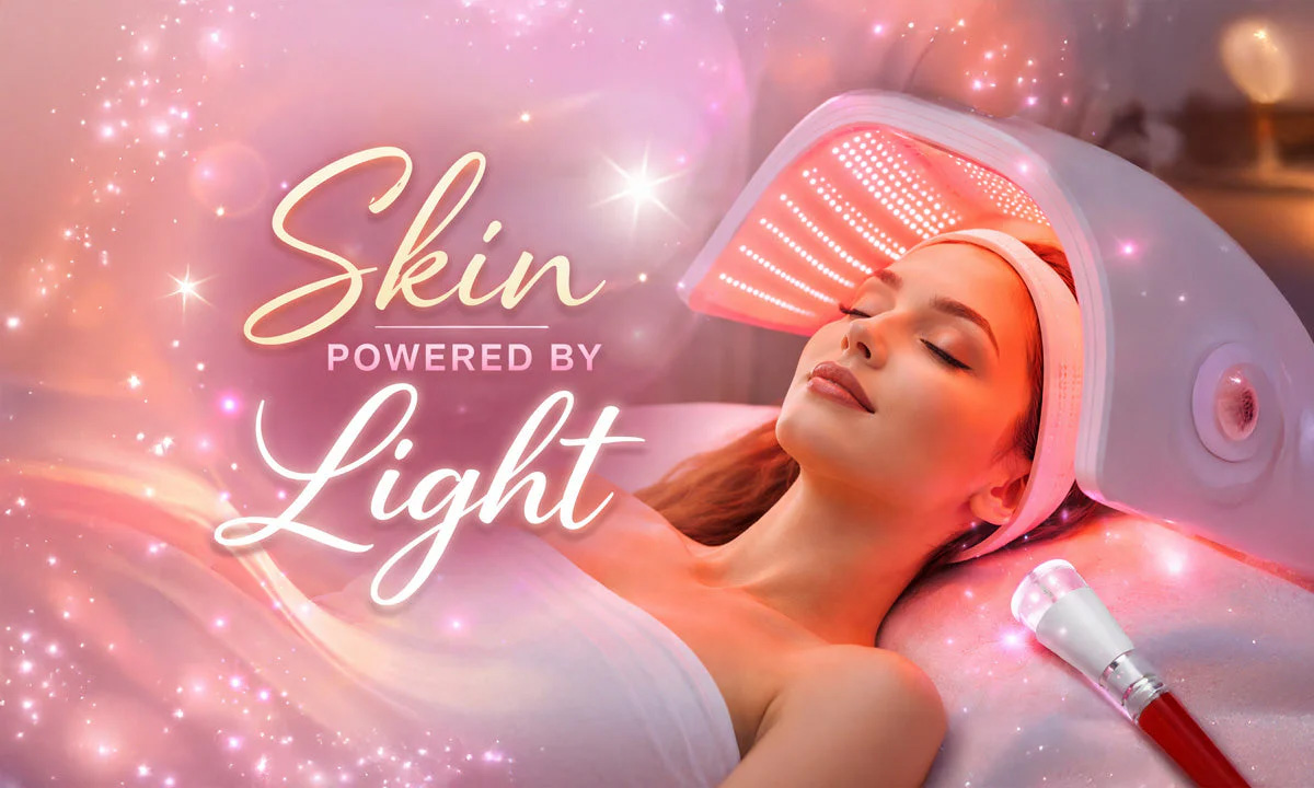 Beauty Tech Breakdown: LED Therapy and Blue Light Skincare Banner