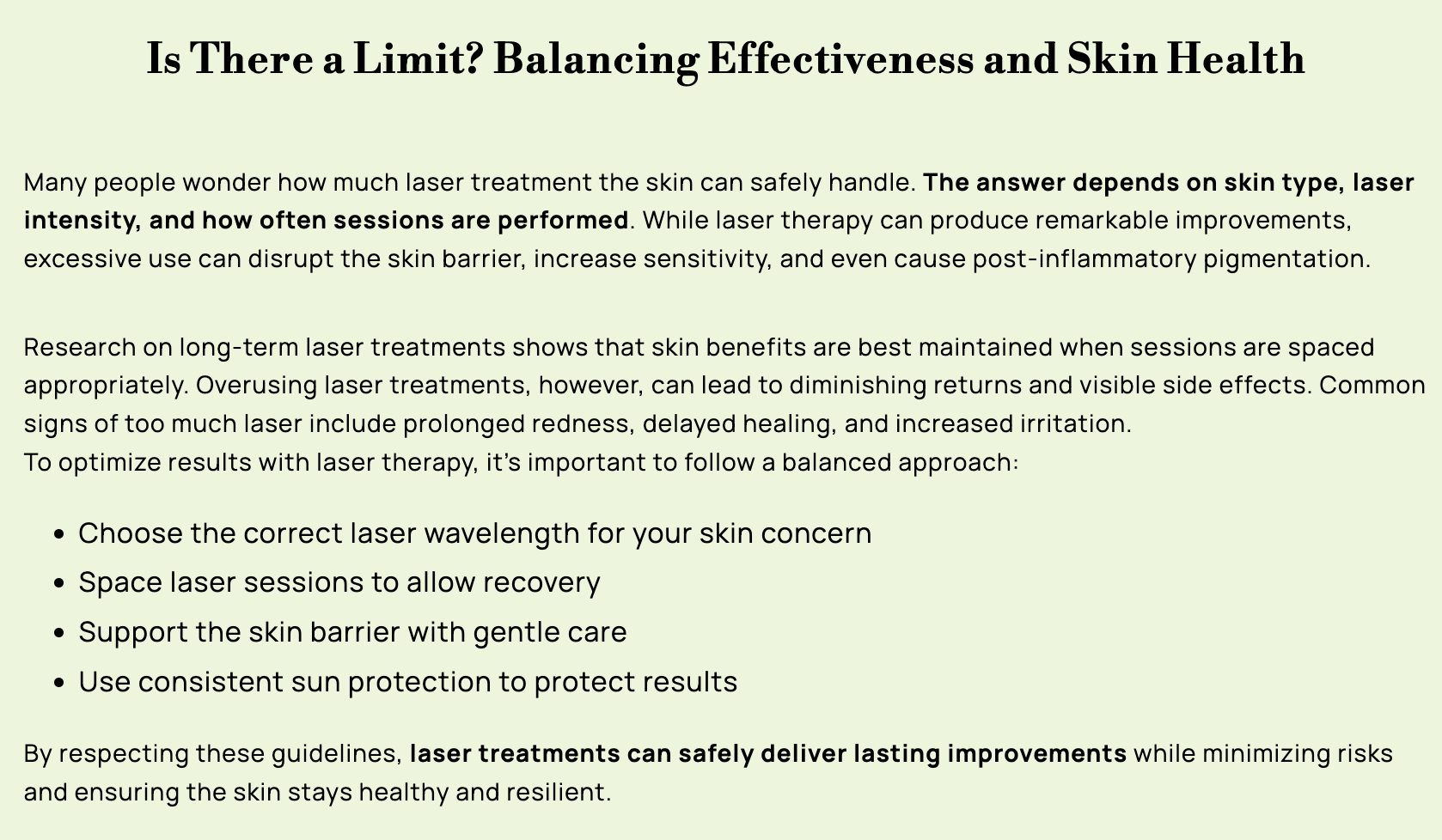 Skin Regeneration Results