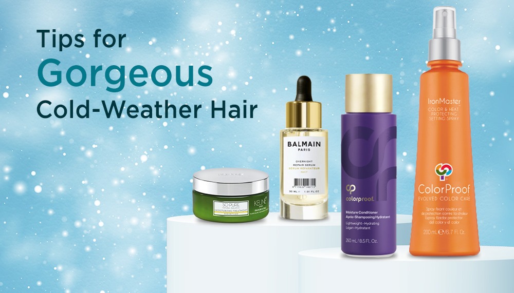 Tips for Gorgeous Cold-Weather Hair