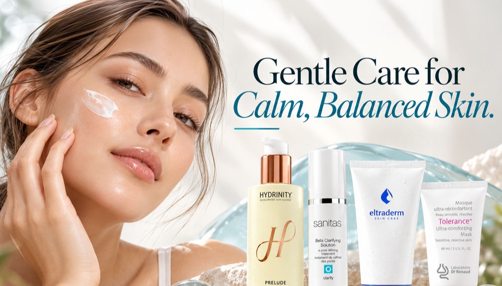 Gentle Care for Calm and Balance Skin
