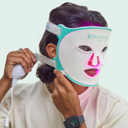 Flexible home-use LED mask