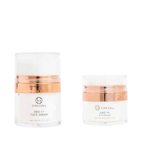 Circcell ABO Collection Oxygenating Eye and Face Serum on white background