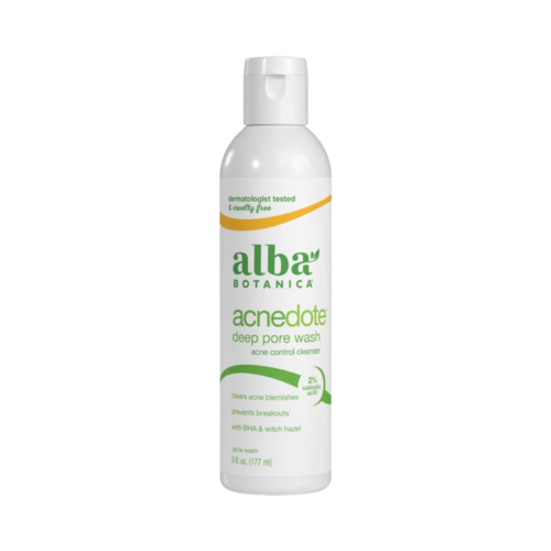 Alba Botanica ACNEdote Deep Pore Wash on white background