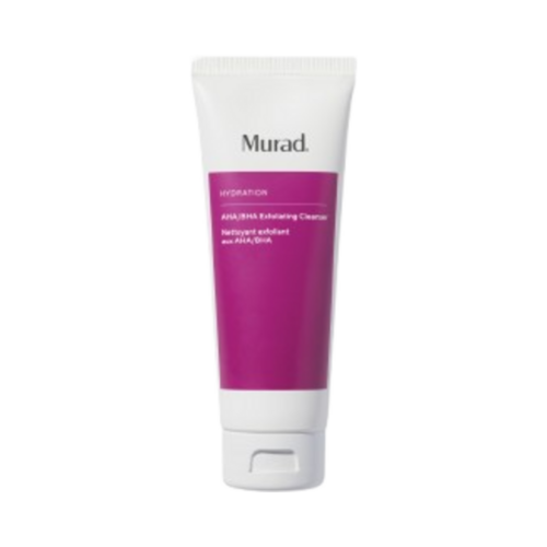 Murad AHA BHA Exfoliating Cleanser on white background