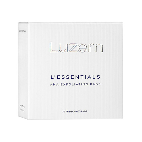 Luzern AHA Exfoliating Pads - 30 pads on white background