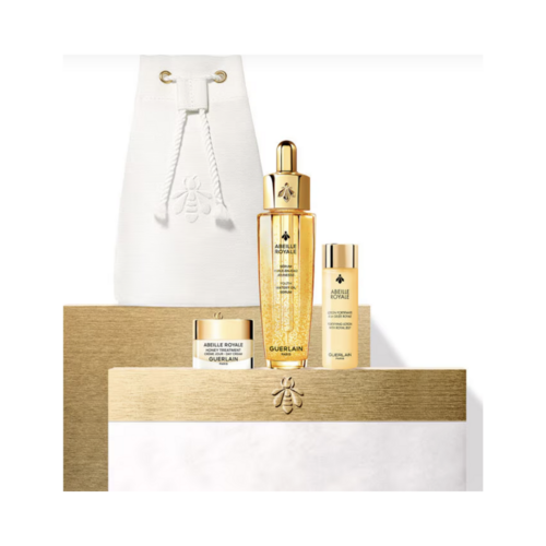 Guerlain Abeille Royale Age-Defying Ritual Honey Treatment Day Cream, 1 set Guerlain Abeille Royale Age-Defying Ritual Honey Treatment Day Cream on white background
