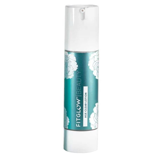 FitGlow Beauty Age Clear Lotion on white background