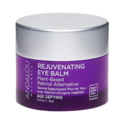 Age Defying Rejuvenating Plant-Based Retinol Alternative Eye Balm on white background