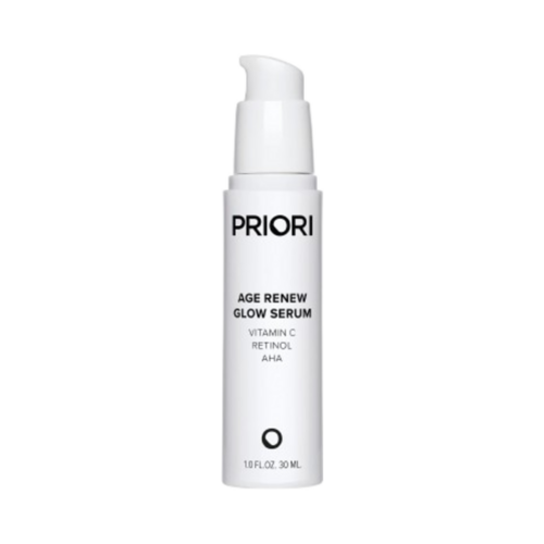 Priori Age Renew Glow Serum, 30ml/1.01 fl oz Priori Age Renew Glow Serum on white background