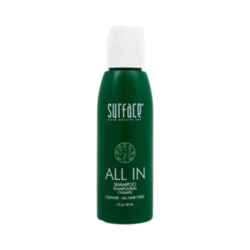 Surface All In Shampoo, 60ml/2.03 fl oz Surface All In Shampoo on white background