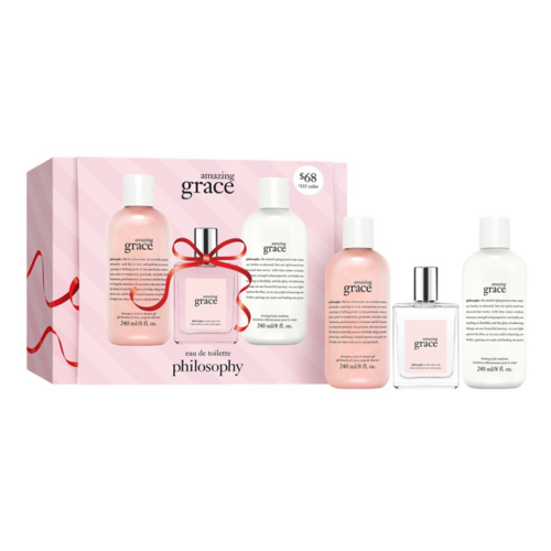 Philosophy Amazing Grace EDT Gift Set on white background