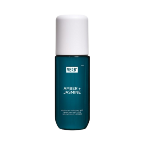 Verb Amber + Jasmine Hair and Body Fragrance Mist on white background