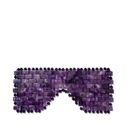 Amethyst Eye Mask on white background