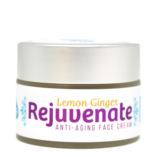 Hemp Heal Anti-Aging Face Cream - Lemon Ginger on white background
