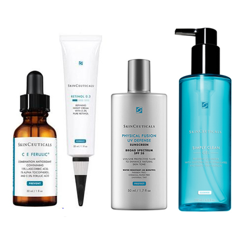 SkinCeuticals Anti-Aging Kit on white background